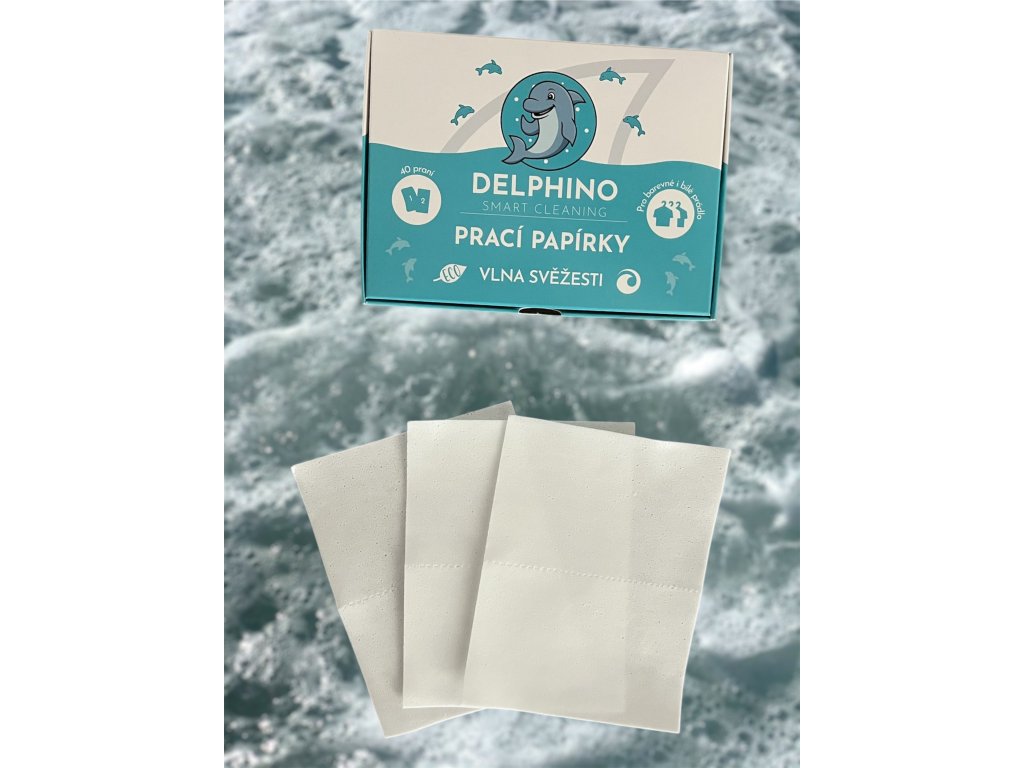 Delphino prací papírky 40 dávek