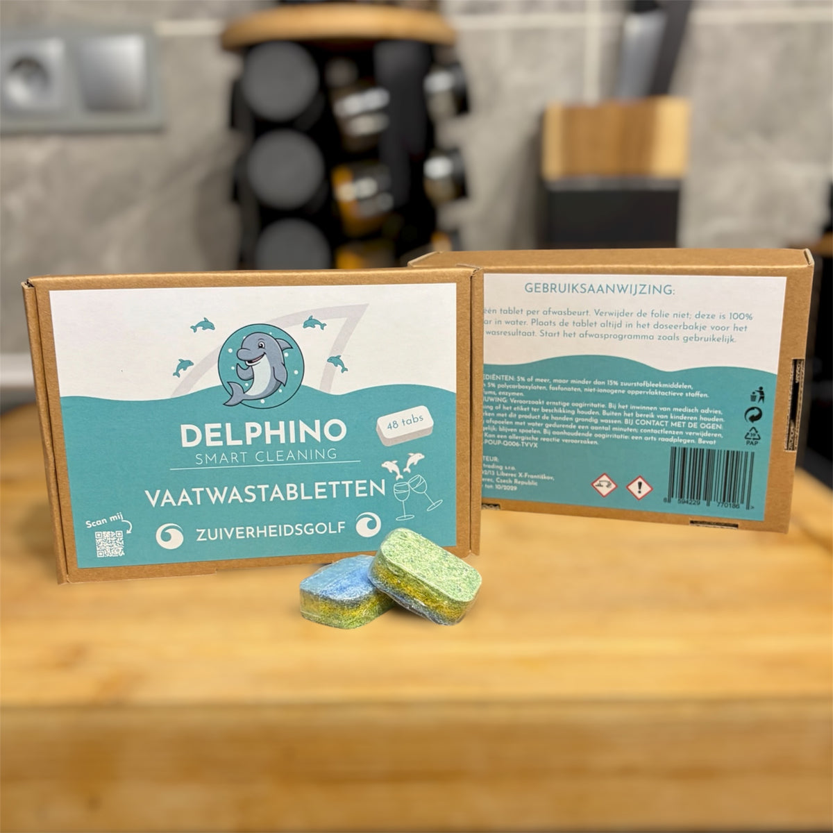 Delphino Eco Vaatwastabletten - 48 tabs